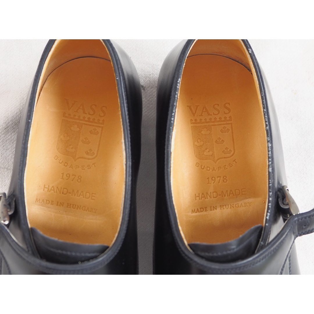 EDWARD GREEN(エドワードグリーン)のVASS Black Double Monk Strap Shoes メンズの靴/シューズ(ドレス/ビジネス)の商品写真