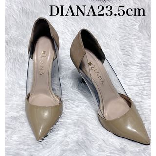 DIANA/ダイアナ 23.5cm エナメル シースルー　パンプス(ハイヒール/パンプス)