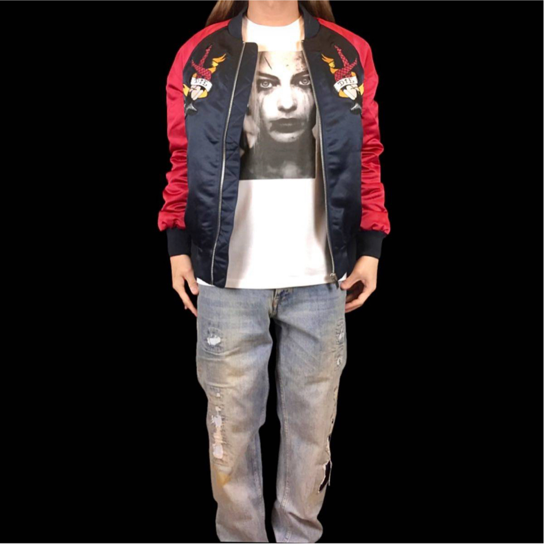 新品 ハーレイクイン マーゴットロビー スーサイドスクワッド 映画 Tシャツ メンズのトップス(Tシャツ/カットソー(半袖/袖なし))の商品写真