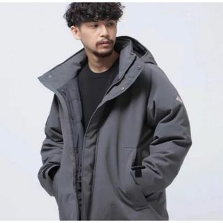 【DANTON 】 DOWN ARMY HOODED JACKET オリーブ