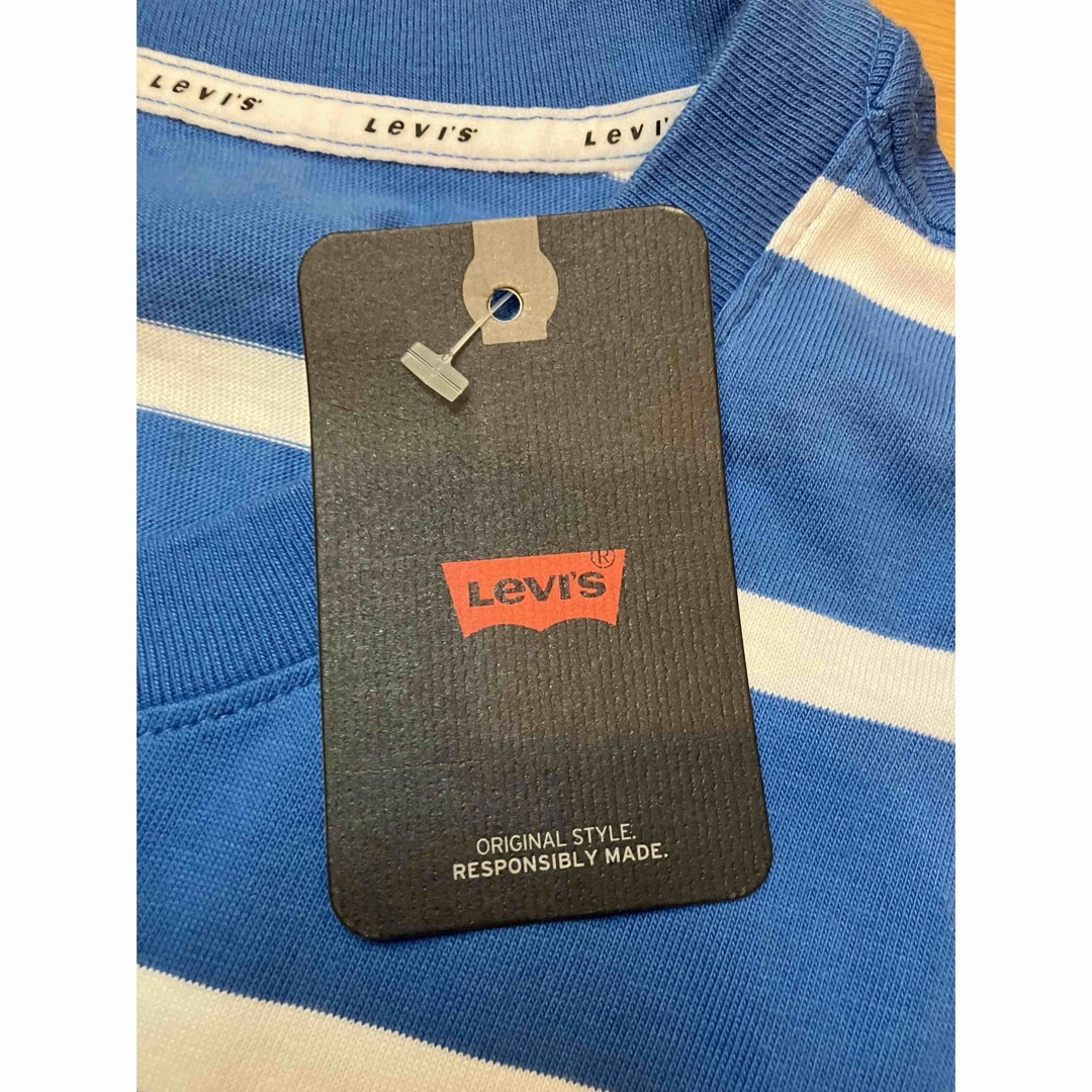 Levi's(リーバイス)のLEVI’S リーバイス ボーダーTシャツ 超超大きいsize 3XL 以上 メンズのトップス(Tシャツ/カットソー(半袖/袖なし))の商品写真