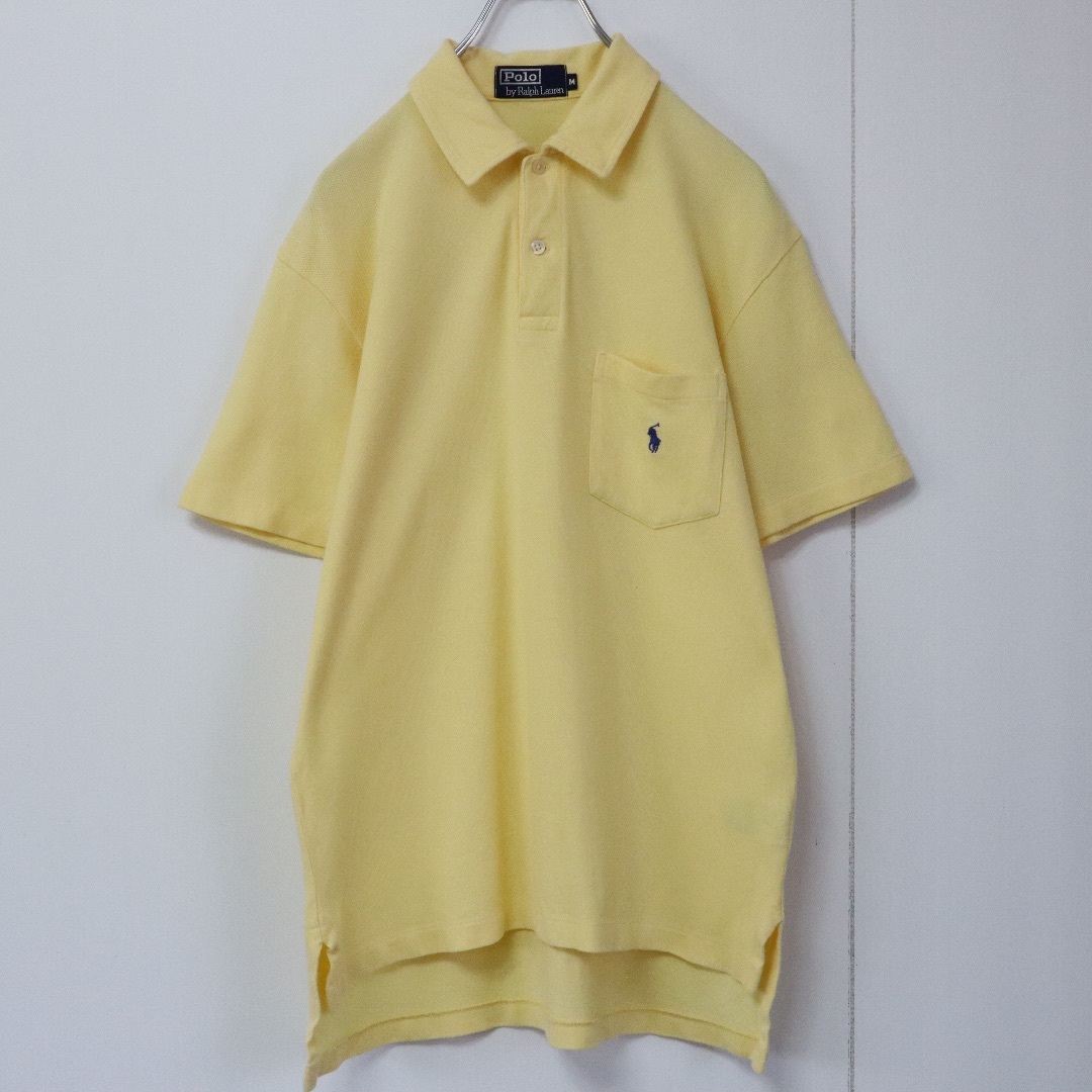 POLO RALPH LAUREN(ポロラルフローレン)の【パステルカラー】ポロバイラルフローレン／ポロシャツ　鹿の子　無地　ペールトーン メンズのトップス(ポロシャツ)の商品写真