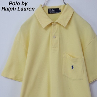 POLO RALPH LAUREN - 【パステルカラー】ポロバイラルフローレン／ポロシャツ　鹿の子　無地　ペールトーン