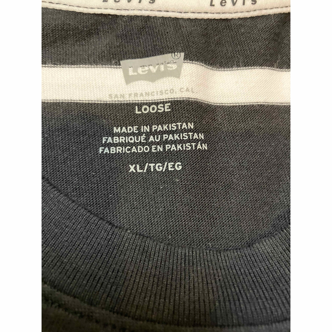 Levi's(リーバイス)のLEVI’S リーバイス ボーダーTシャツ 超超大きいsize XXL 以上 メンズのトップス(シャツ)の商品写真