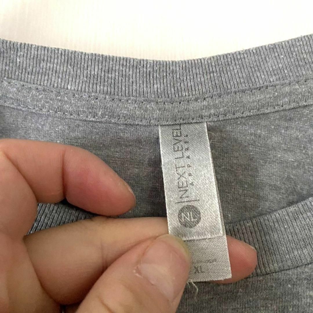 ネクストレベル MAKE NOISE Tシャツ XL グレー 灰色 古着 メンズのトップス(Tシャツ/カットソー(半袖/袖なし))の商品写真