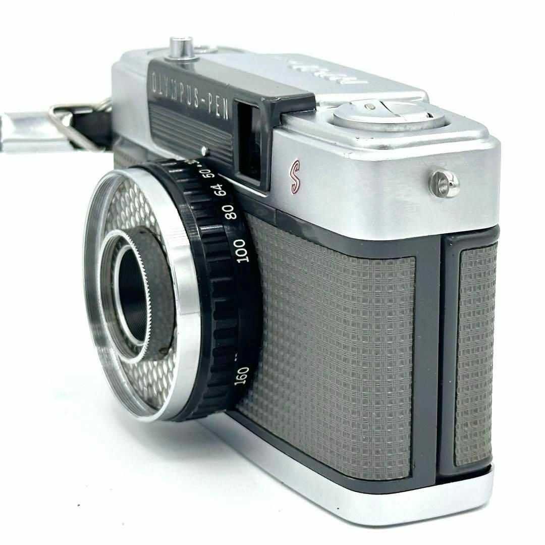 【完動品】OLYMPUS PEN-EES ハーフサイズカメラ 動作確認済み スマホ/家電/カメラのカメラ(フィルムカメラ)の商品写真