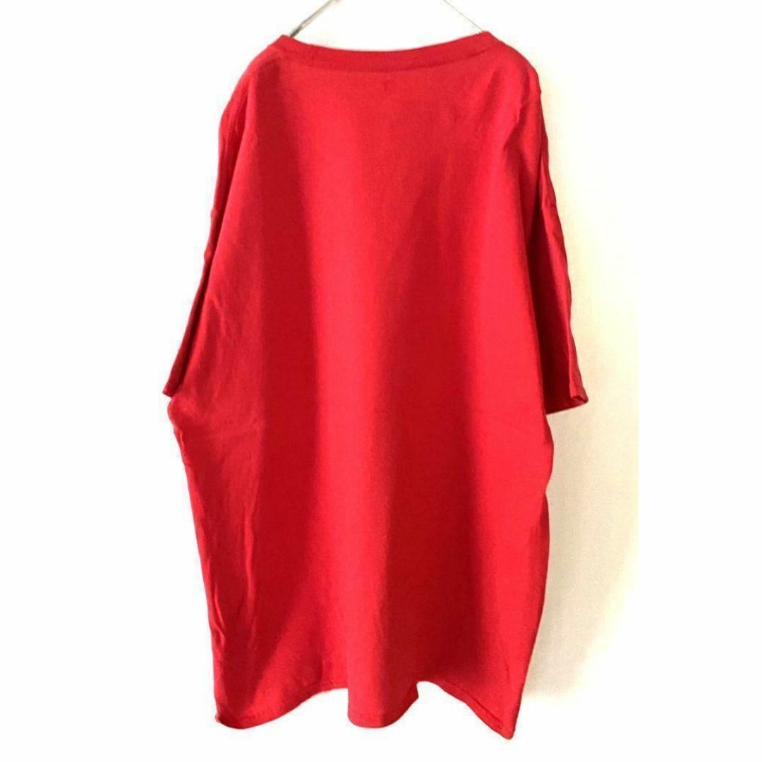 NHL CAROLINA HURRICANES Tシャツ XL レッド赤古着 メンズのトップス(Tシャツ/カットソー(半袖/袖なし))の商品写真