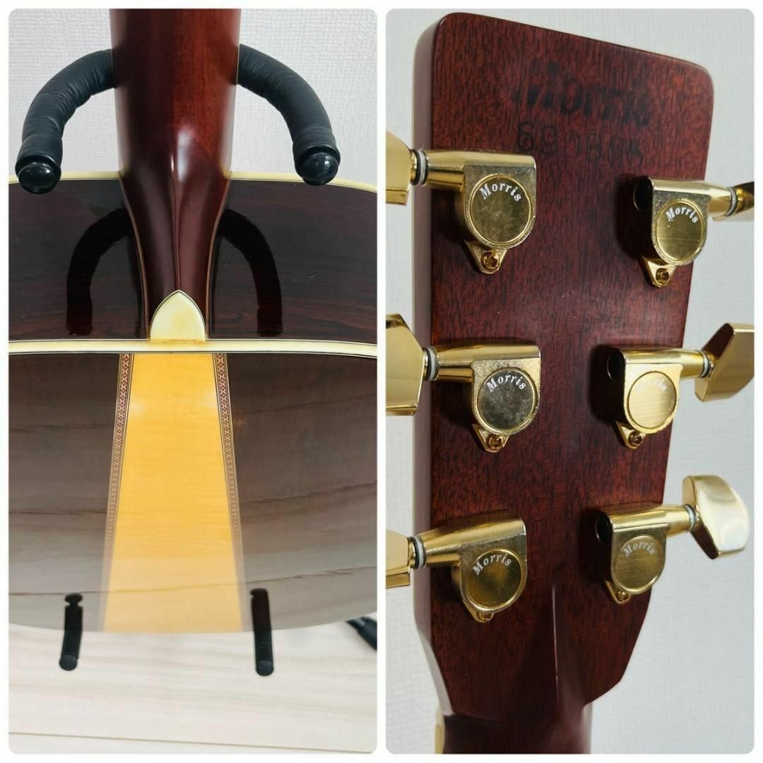 【奇跡の逸品】極上品 Morris  TF-801 アコースティックギター 楽器のギター(アコースティックギター)の商品写真