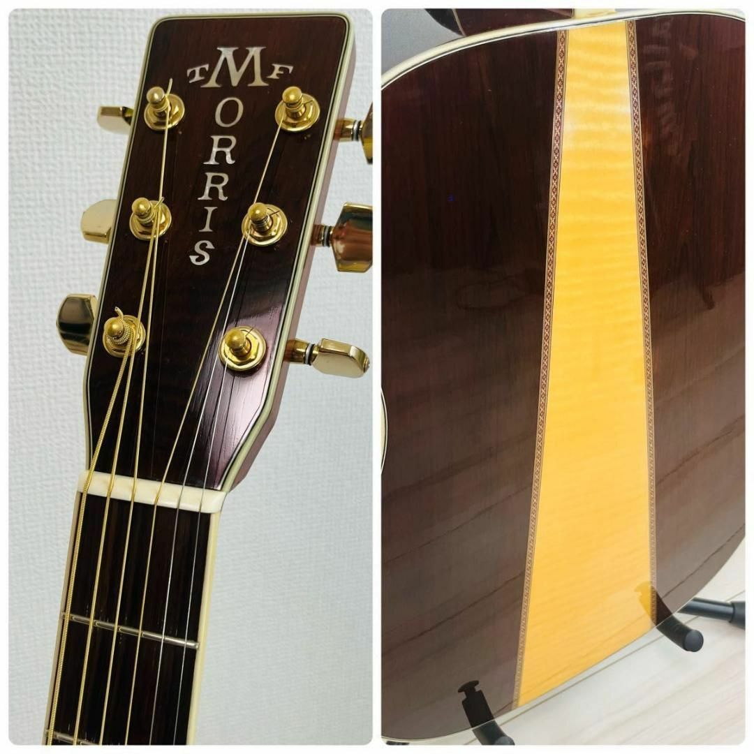 【奇跡の逸品】極上品 Morris  TF-801 アコースティックギター 楽器のギター(アコースティックギター)の商品写真