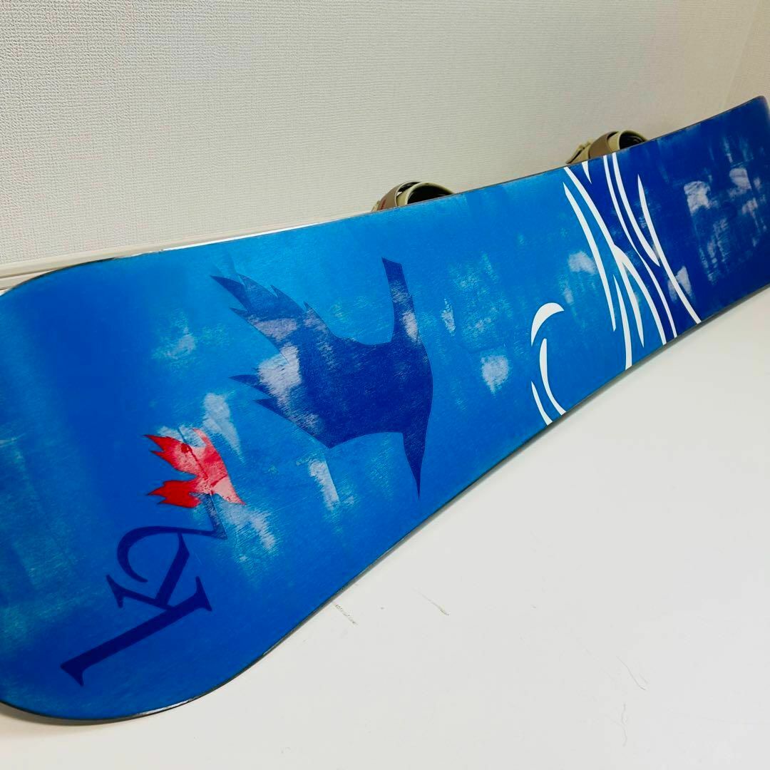 スノーボード ビンディング 2点セット K2 LUNA X-GAMES スポーツ/アウトドアのスノーボード(ボード)の商品写真