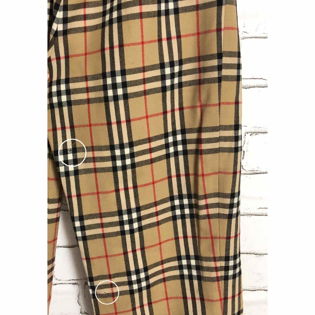 BURBERRY(バーバリー)のバーバリー Burberrys ノバチェック ウールパンツ  ヴィンテージ レディースのパンツ(その他)の商品写真