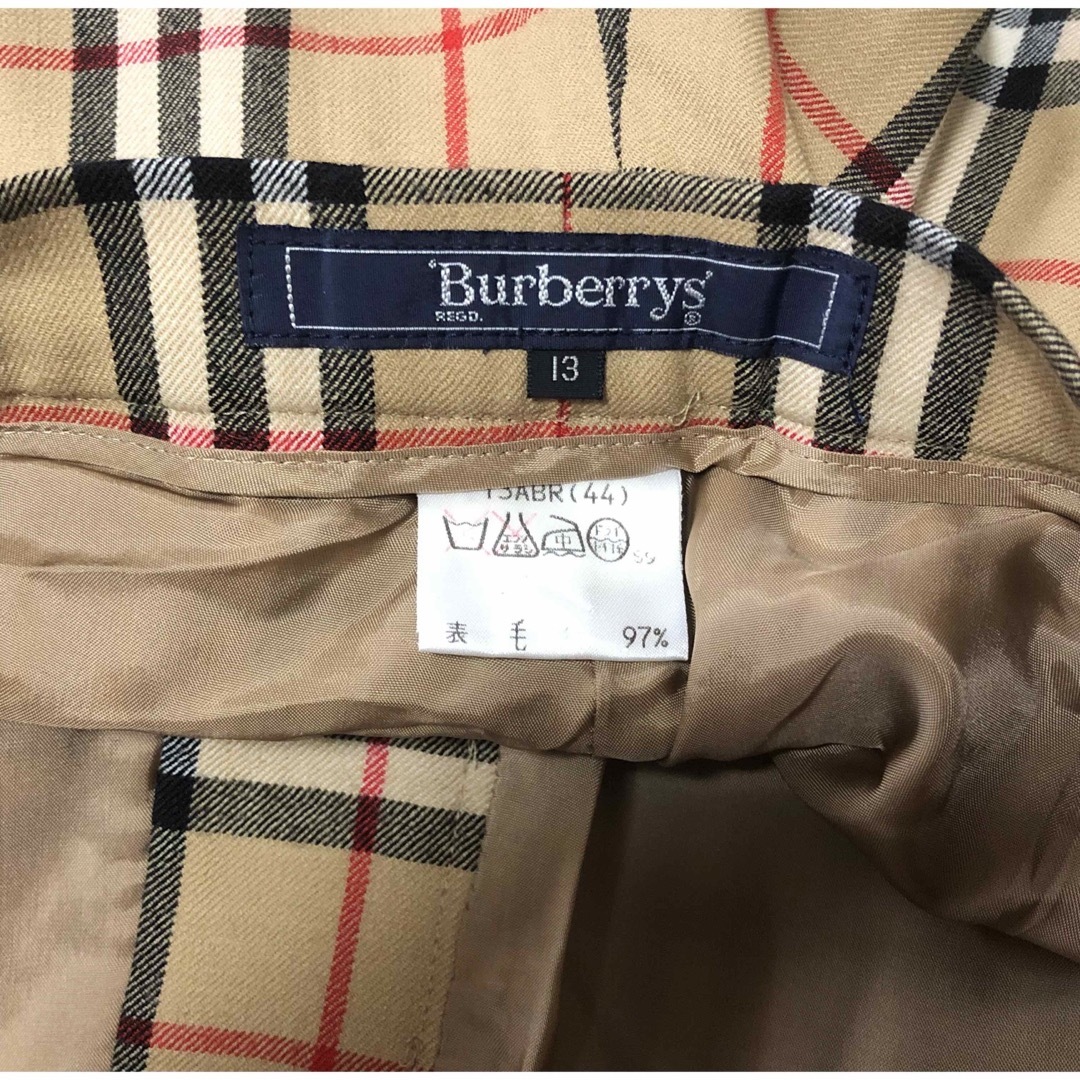 BURBERRY(バーバリー)のバーバリー Burberrys ノバチェック ウールパンツ  ヴィンテージ レディースのパンツ(その他)の商品写真