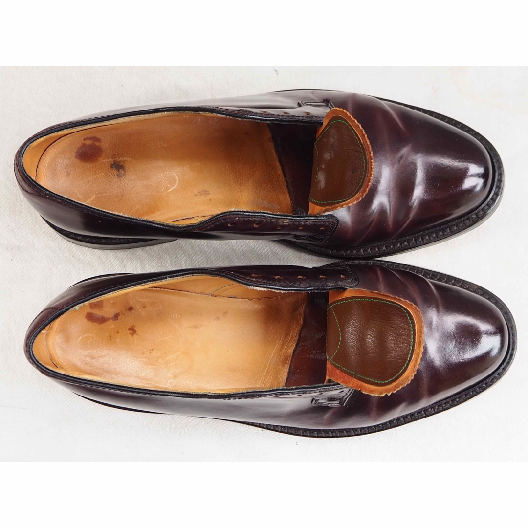 Allen Edmonds(アレンエドモンズ)の70s Florsheim Imperial cordovan PTB US8 メンズの靴/シューズ(ドレス/ビジネス)の商品写真