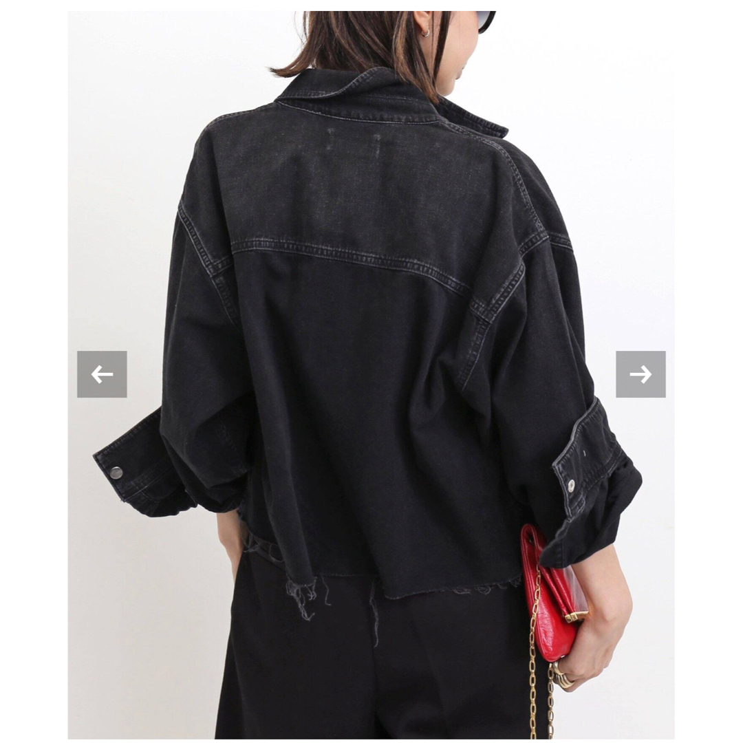 L'Appartement DEUXIEME CLASSE(アパルトモンドゥーズィエムクラス)のアパルトモン 【AGOLDE/エーゴールドイー】 NYX DENIM SHIRT レディースのトップス(シャツ/ブラウス(長袖/七分))の商品写真