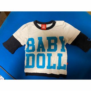 BABYDOLL - 重ね着風Tシャツ80