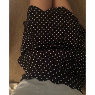 ロキエ(Lochie)のChloe dot skirt(ミニスカート)