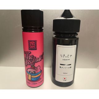 MONSTA VAPE _モンスターベイプ_ヨーグルト味 +メンソールリキッド(その他)