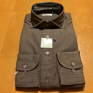 新品　スーツセレクト　【CLASSICO TAPERED】シャツS(37-80)