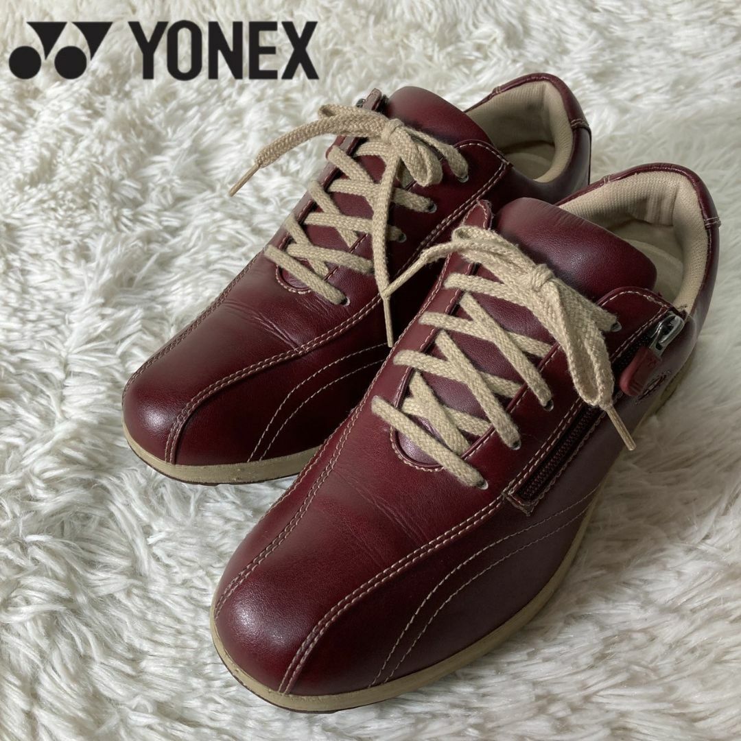 YONEX(ヨネックス)の美品 ヨネックス パワークッション SHW LC30 ウォーキングシューズ 24 レディースの靴/シューズ(スニーカー)の商品写真