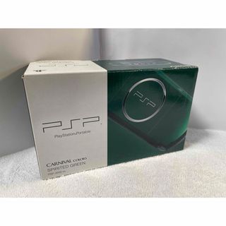 PlayStation Portable - ☆ほぼ新品☆ PSP-3000  スピリティッドグリーン　希少カラー