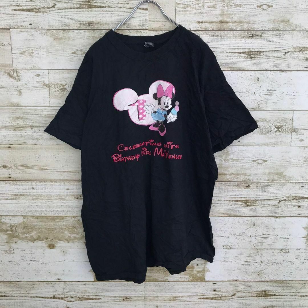 Disney(ディズニー)の【k4148】ヴィンテージ古着ディズニーミニーアニメキャラクター半袖Tシャツ メンズのトップス(Tシャツ/カットソー(半袖/袖なし))の商品写真