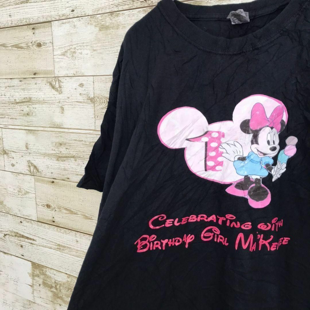 Disney(ディズニー)の【k4148】ヴィンテージ古着ディズニーミニーアニメキャラクター半袖Tシャツ メンズのトップス(Tシャツ/カットソー(半袖/袖なし))の商品写真