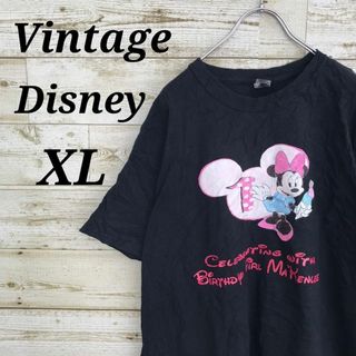 ディズニー(Disney)の【k4148】ヴィンテージ古着ディズニーミニーアニメキャラクター半袖Tシャツ(Tシャツ/カットソー(半袖/袖なし))