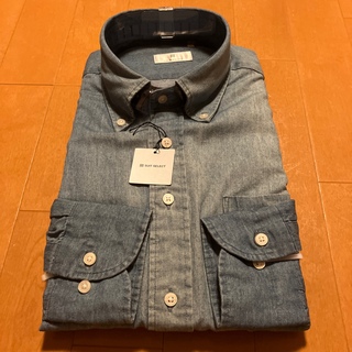 新品　スーツセレクト　【CLASSICO TAPERED】シャツM(39-84)