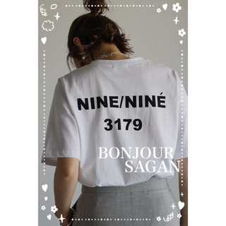 ボンジュールサガン(BONJOUR SAGAN)のBonjour sagan  バックナンバープリントT(Tシャツ(半袖/袖なし))