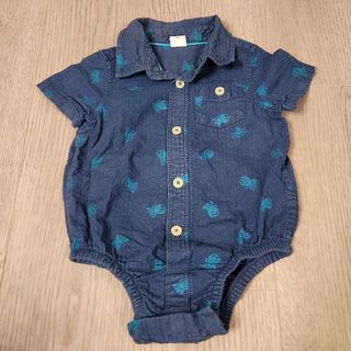 ベビーギャップ(babyGAP)のbabygap　パイナップル柄ロンパース(ロンパース)