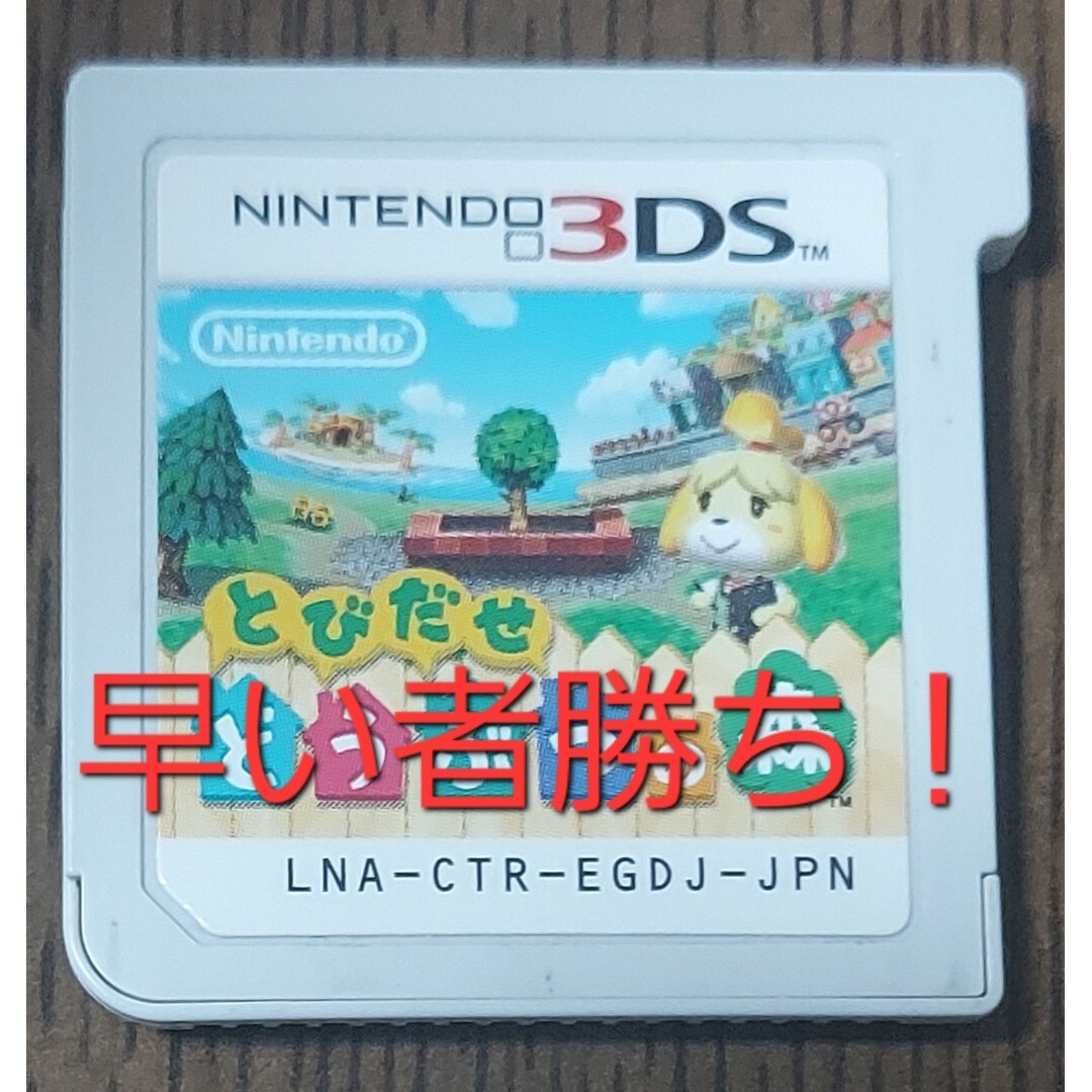 3DS とびだせ どうぶつの森 エンタメ/ホビーのゲームソフト/ゲーム機本体(家庭用ゲームソフト)の商品写真