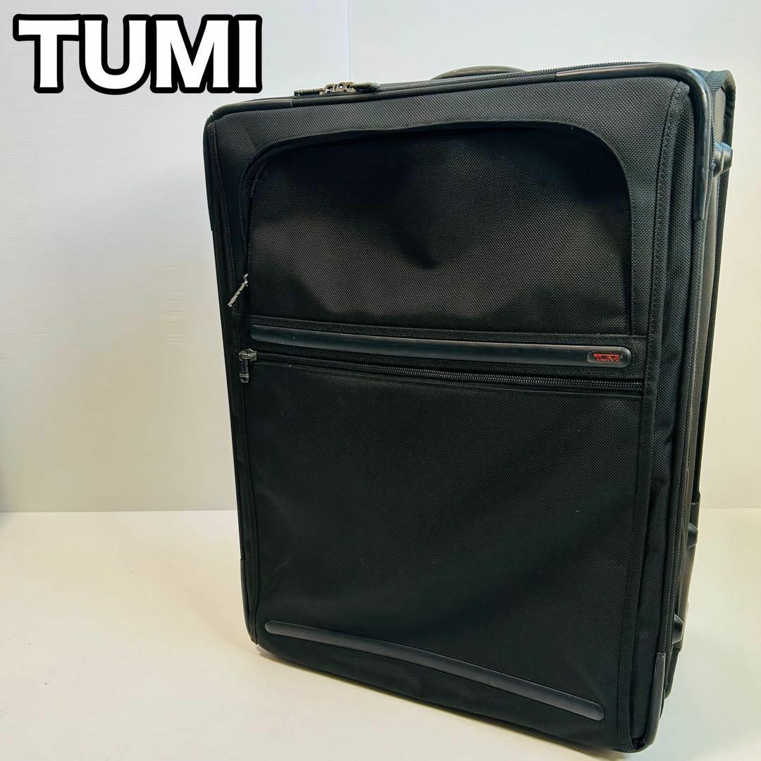 キャリーケース 2輪 メンズ TUMI キャリーバック 大型 ブラック ビジネス メンズのバッグ(トラベルバッグ/スーツケース)の商品写真