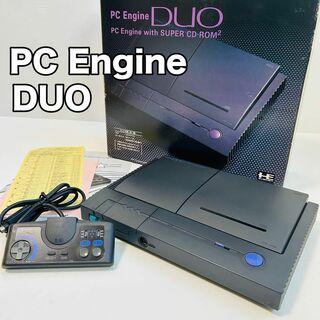 PC Engine DUO 本体 ゲーム機 美品 SUPER CD ROM(家庭用ゲーム機本体)