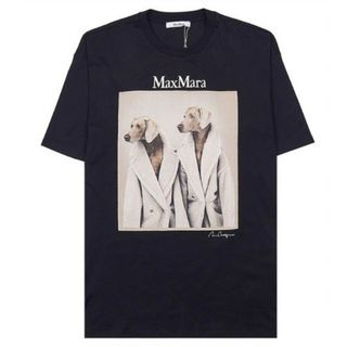 マックスマーラ(Max Mara)のMax Mara MMドッグ オーバーサイズTシャツ 新品タグ付き(Tシャツ(半袖/袖なし))