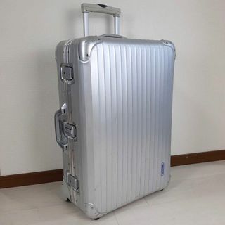 リモワ(RIMOWA)の廃盤 青ロゴ リモワ トパーズ 63L 2輪 アルミ キャリー チェックインM(トラベルバッグ/スーツケース)