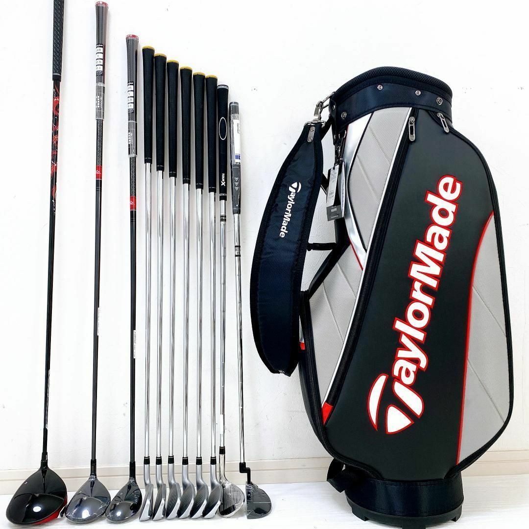 TaylorMade(テーラーメイド)の【左利き レフティー】テーラーメイド ステルス2 プラス ゴルフ クラブ セット スポーツ/アウトドアのゴルフ(クラブ)の商品写真