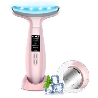 美顔器 EMS美顔器 温冷機能 フェイス LED光 男女兼用 EMS多機能(フェイスケア/美顔器)