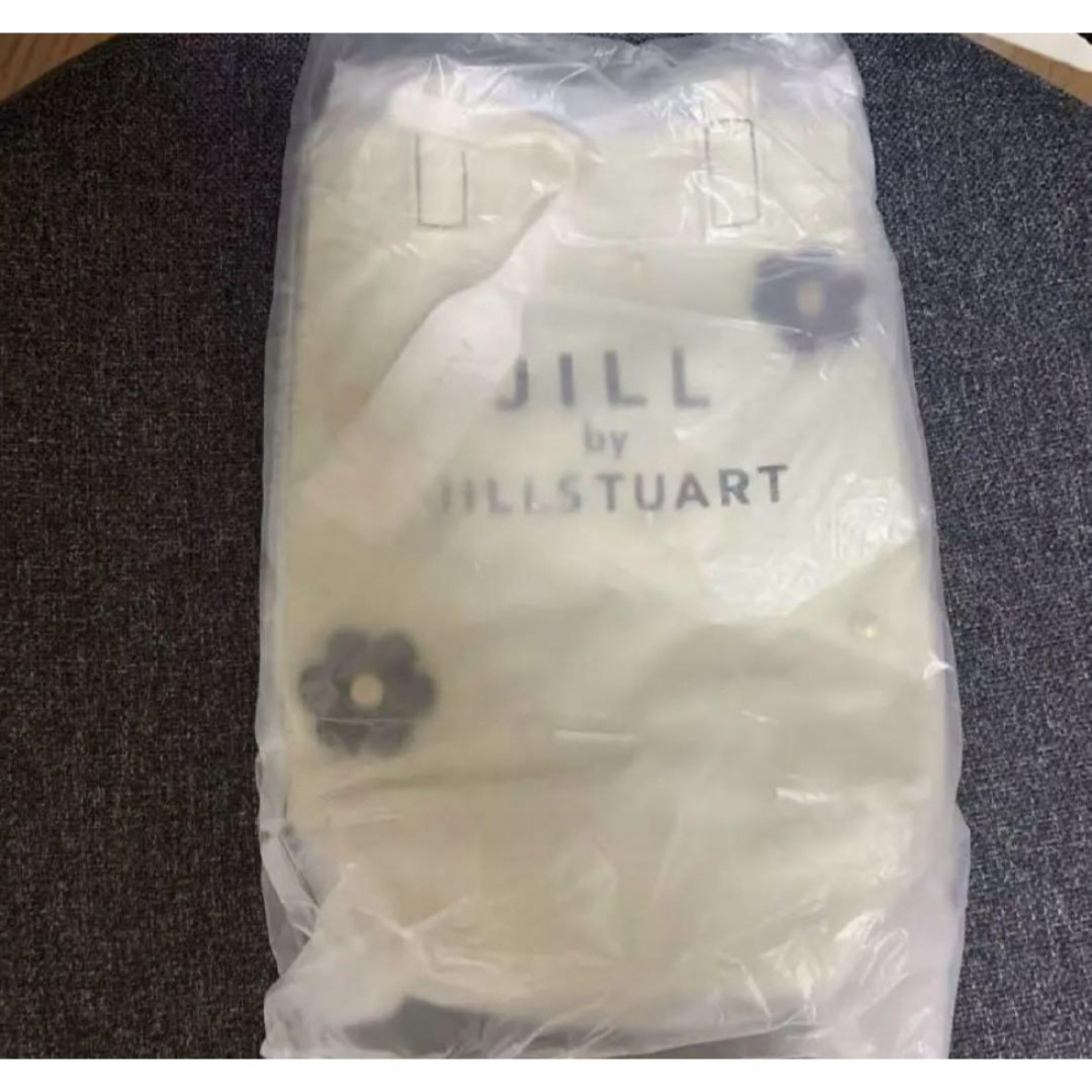 JILL by JILLSTUART(ジルバイジルスチュアート)のJILL by JILLSTUART ムック本　付録2wayバッグ 白 レディースのバッグ(ショルダーバッグ)の商品写真