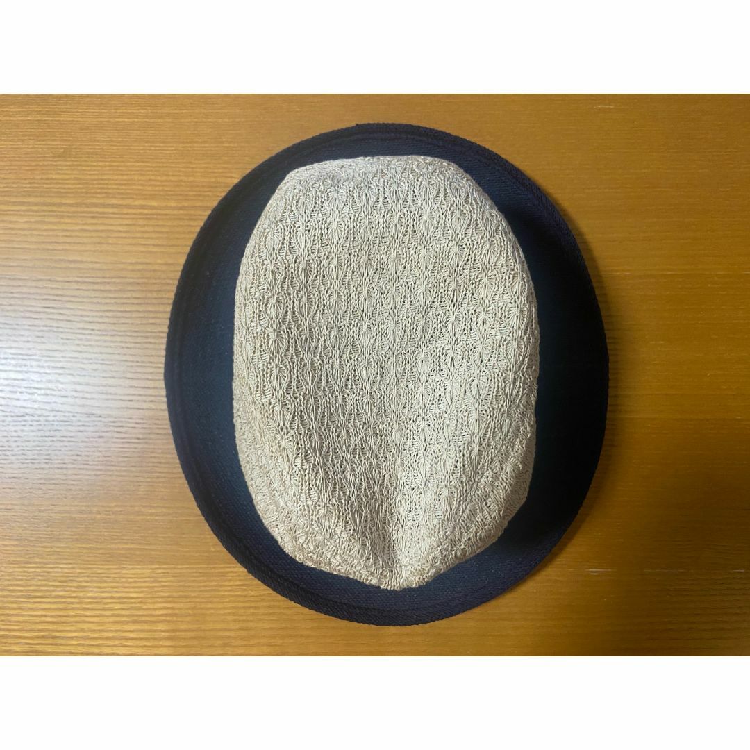 麦わら帽子　ストローハット 　美品 メンズの帽子(ハット)の商品写真