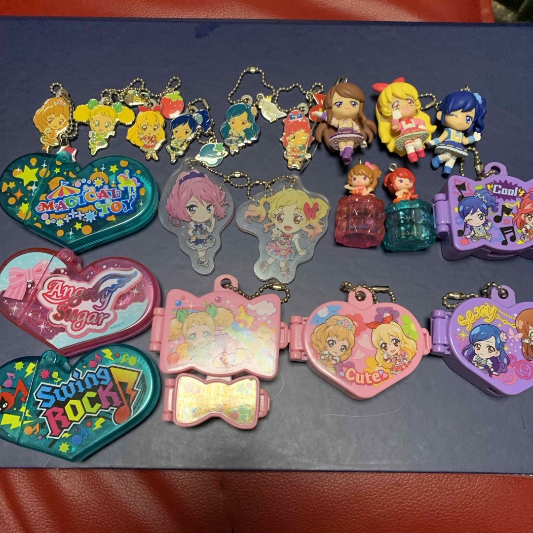 アイカツ!(アイカツ)のアイカツ! キーホルダーセット エンタメ/ホビーのおもちゃ/ぬいぐるみ(キャラクターグッズ)の商品写真