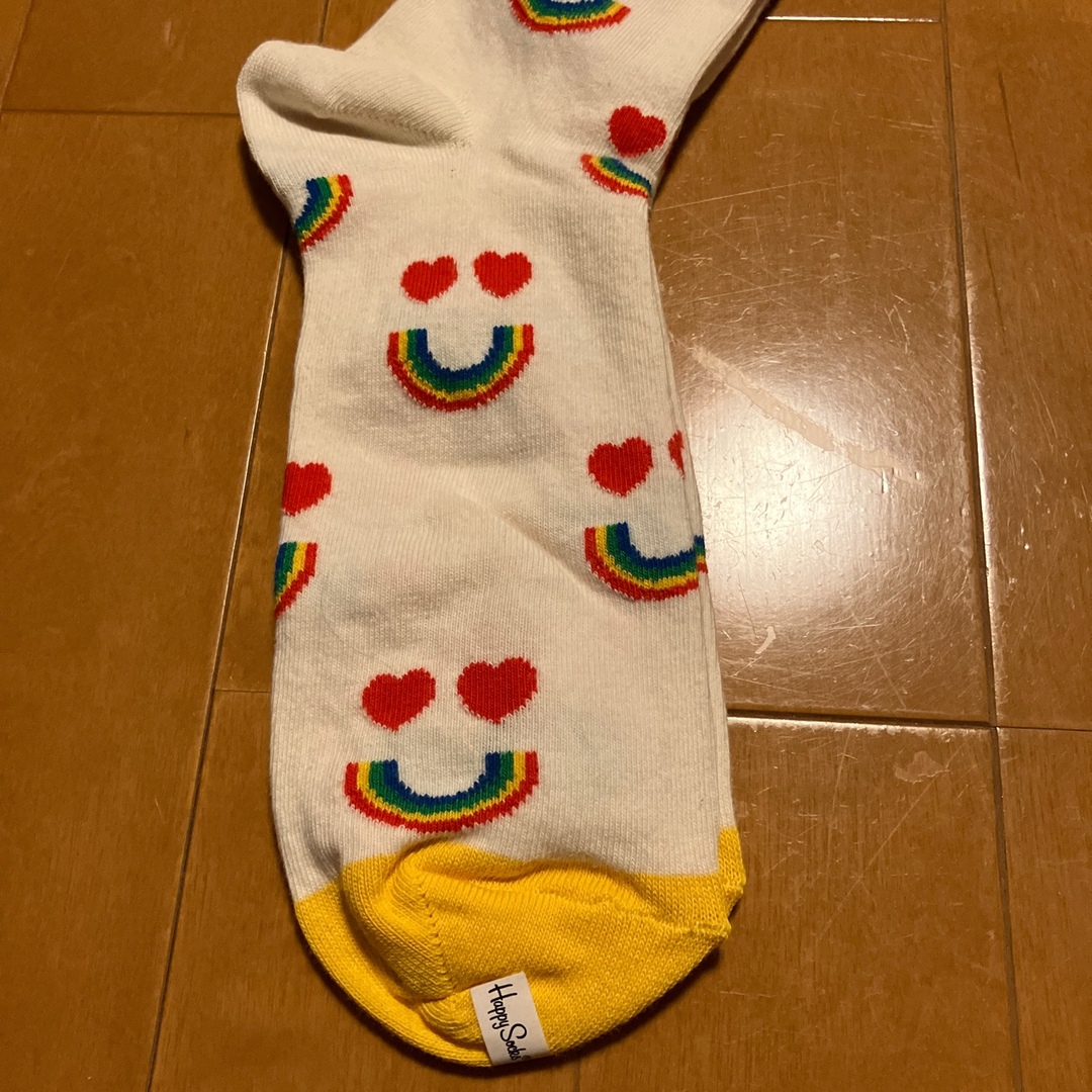 Happy Socks(ハッピーソックス)の新品 Happy Socks ハッピーソックス Mサイズ41-46 正規品 メンズのレッグウェア(ソックス)の商品写真