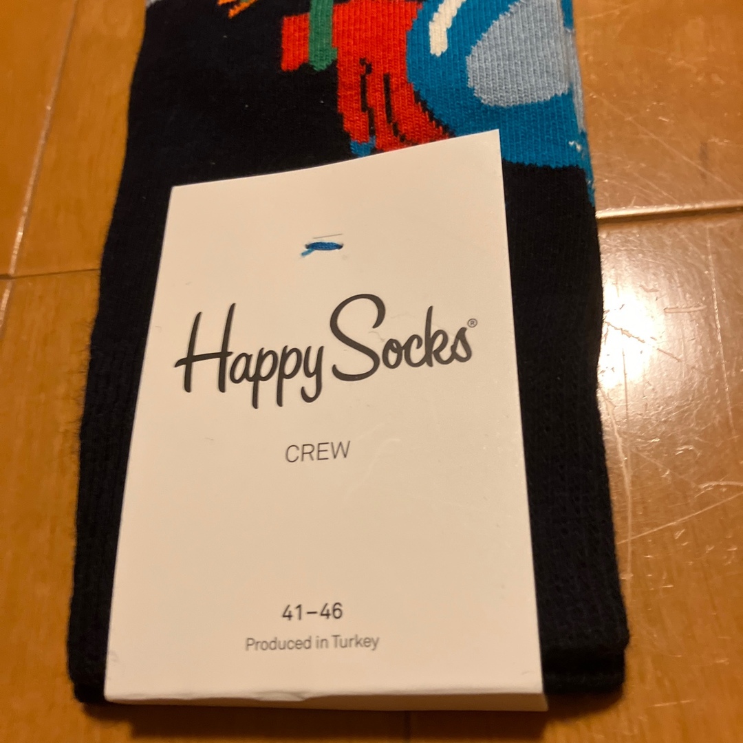 Happy Socks(ハッピーソックス)の新品 Happy Socks ハッピーソックス Mサイズ41-46 正規品 メンズのレッグウェア(ソックス)の商品写真