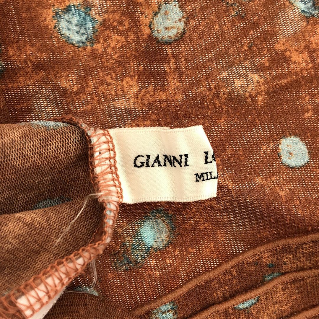 GIANNI LO GIUDICE(ジャンニロジュディチェ)の美品 送料無料 GIANNI LO QUDICE カットソー リボン 長袖 レディースのトップス(カットソー(長袖/七分))の商品写真