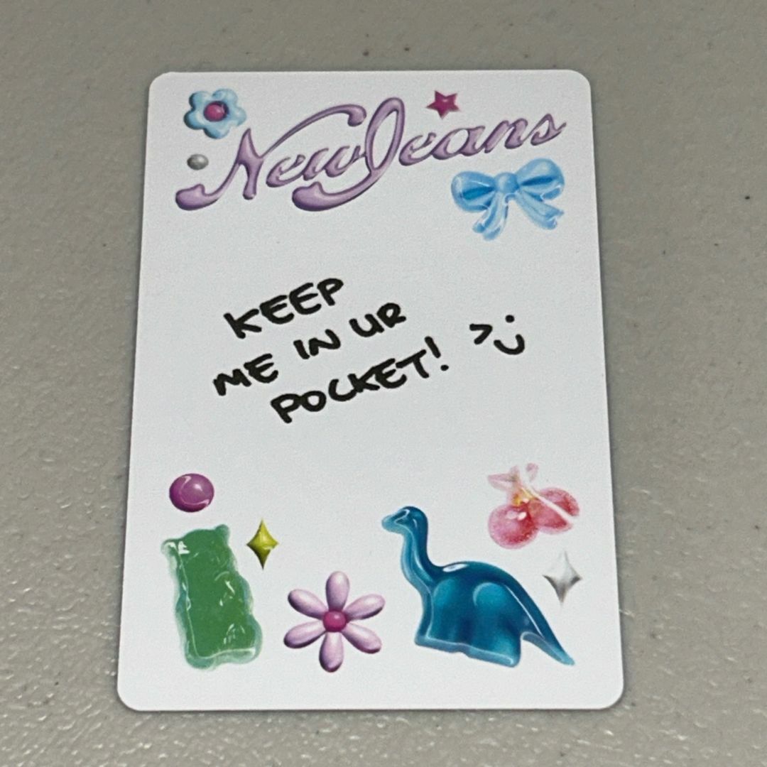 NewJeans ハニ 直筆サイン Get Up トレカの通販 by てでぃ NewJeans ハニ 直筆サイン Get Up トレカの通販 by てでぃ