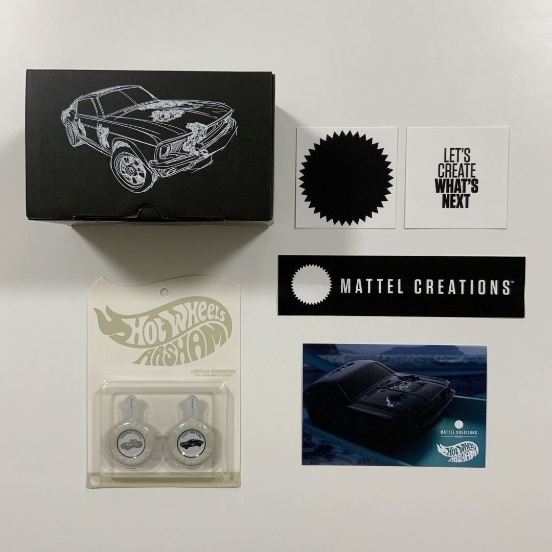 ホットウィール(ホットウィール)のHot Wheels × Daniel Arsham Ford Mustang エンタメ/ホビーのおもちゃ/ぬいぐるみ(ミニカー)の商品写真