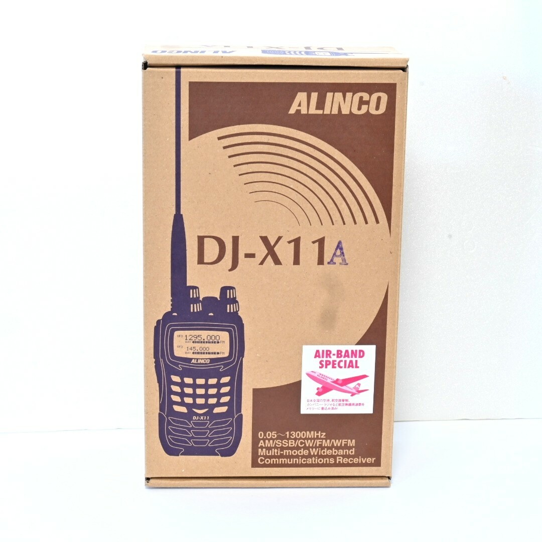 ALINCO DJ-X11A ハンディレシーバー エンタメ/ホビーのテーブルゲーム/ホビー(アマチュア無線)の商品写真