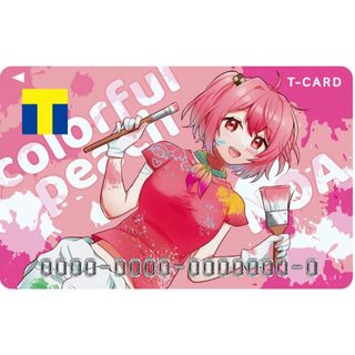 カラフルピーチ　のあ　Tポイントカード　Tカード　(新品) 販売終了品(キャラクターグッズ)