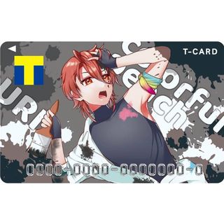 カラフルピーチ　うり　Tポイントカード　Tカード　(新品) 販売終了品(キャラクターグッズ)