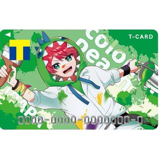 カラフルピーチ　じゃぱぱ　Tポイントカード　Tカード　(新品) 販売終了品(キャラクターグッズ)