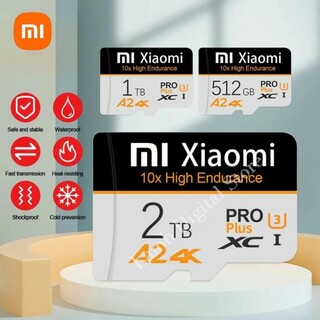 シャオミ(Xiaomi)のXIAOMI-A2 pro plusメモリーカード 2TB 電話 カメラ TF(PC周辺機器)